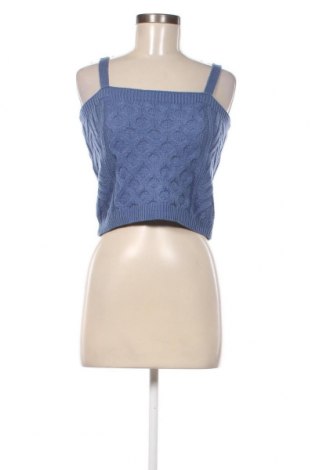 Γυναικείο αμάνικο μπλουζάκι SHEIN, Μέγεθος M, Χρώμα Μπλέ, Τιμή 2,25 €