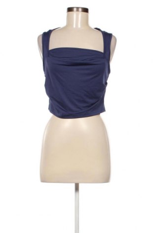 Γυναικείο αμάνικο μπλουζάκι SHEIN, Μέγεθος M, Χρώμα Μπλέ, Τιμή 3,77 €
