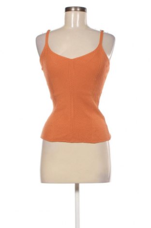 Γυναικείο αμάνικο μπλουζάκι Selected Femme, Μέγεθος S, Χρώμα Πορτοκαλί, Τιμή 10,02 €