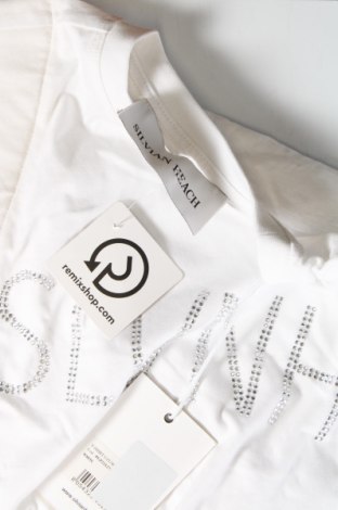 Γυναικείο αμάνικο μπλουζάκι Silvian Heach, Μέγεθος XS, Χρώμα Λευκό, Τιμή 25,05 €
