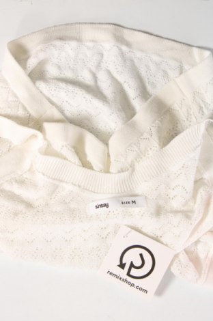 Γυναικείο αμάνικο μπλουζάκι Sinsay, Μέγεθος M, Χρώμα Λευκό, Τιμή 2,89 €