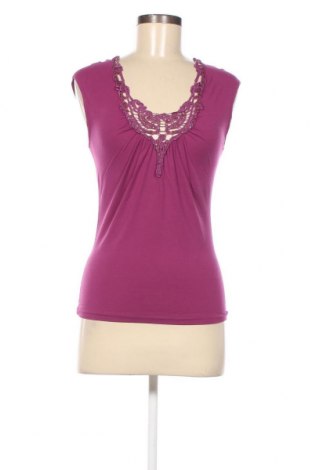 Γυναικείο αμάνικο μπλουζάκι Sisley, Μέγεθος S, Χρώμα Βιολετί, Τιμή 7,46 €