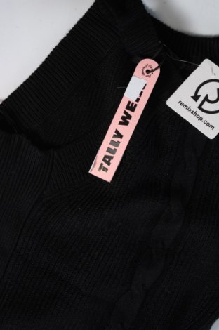 Γυναικείο αμάνικο μπλουζάκι Tally Weijl, Μέγεθος M, Χρώμα Μαύρο, Τιμή 9,20 €