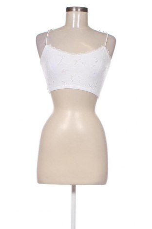 Γυναικείο αμάνικο μπλουζάκι Tally Weijl, Μέγεθος XS, Χρώμα Λευκό, Τιμή 5,95 €