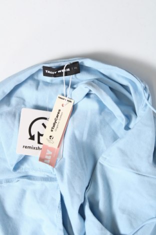 Γυναικείο αμάνικο μπλουζάκι Tally Weijl, Μέγεθος XL, Χρώμα Μπλέ, Τιμή 3,57 €