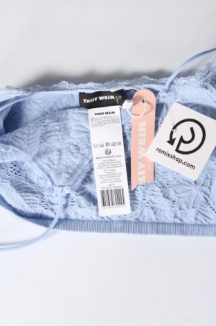 Γυναικείο αμάνικο μπλουζάκι Tally Weijl, Μέγεθος XS, Χρώμα Μπλέ, Τιμή 5,41 €