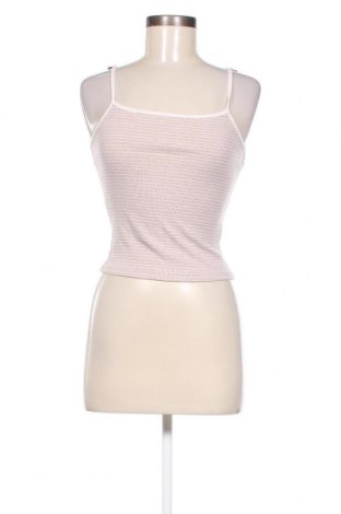 Γυναικείο αμάνικο μπλουζάκι Tally Weijl, Μέγεθος L, Χρώμα  Μπέζ, Τιμή 4,00 €