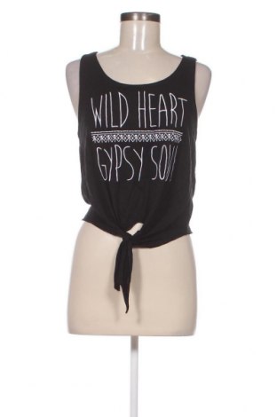 Γυναικείο αμάνικο μπλουζάκι Tally Weijl, Μέγεθος M, Χρώμα Μαύρο, Τιμή 10,82 €