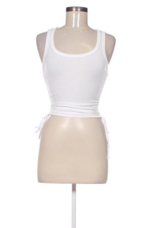 Γυναικείο αμάνικο μπλουζάκι Tally Weijl, Μέγεθος XS, Χρώμα Λευκό, Τιμή 5,30 €