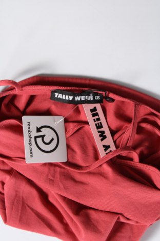 Γυναικείο αμάνικο μπλουζάκι Tally Weijl, Μέγεθος XXS, Χρώμα Πορτοκαλί, Τιμή 2,92 €