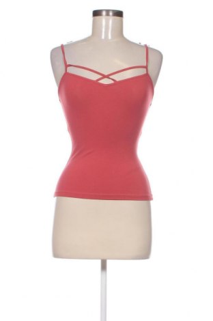Γυναικείο αμάνικο μπλουζάκι Tally Weijl, Μέγεθος XXS, Χρώμα Πορτοκαλί, Τιμή 4,11 €