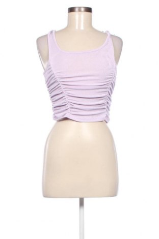 Γυναικείο αμάνικο μπλουζάκι Tally Weijl, Μέγεθος L, Χρώμα Βιολετί, Τιμή 4,33 €