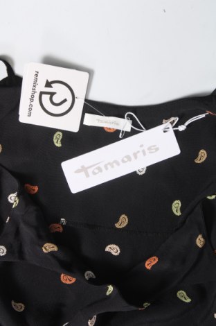 Γυναικείο αμάνικο μπλουζάκι Tamaris, Μέγεθος S, Χρώμα Μαύρο, Τιμή 5,75 €