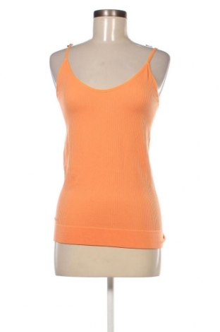 Γυναικείο αμάνικο μπλουζάκι The Jogg Concept, Μέγεθος L, Χρώμα Πορτοκαλί, Τιμή 3,04 €