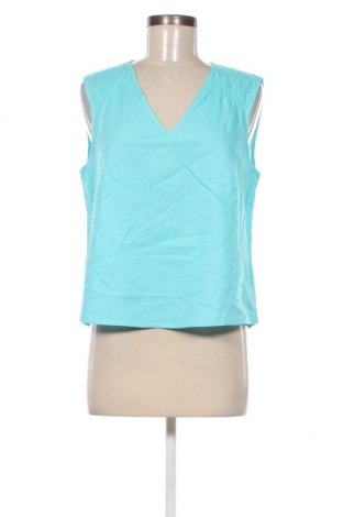 Γυναικείο αμάνικο μπλουζάκι Tom Tailor, Μέγεθος M, Χρώμα Μπλέ, Τιμή 6,39 €