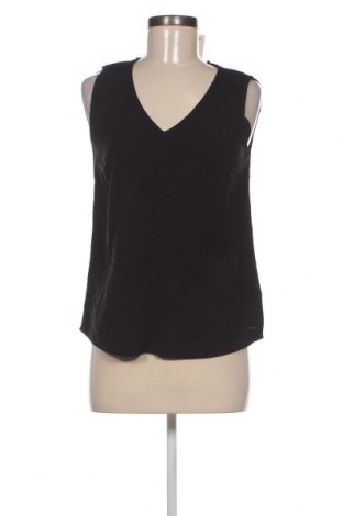 Γυναικείο αμάνικο μπλουζάκι Tom Tailor, Μέγεθος S, Χρώμα Μαύρο, Τιμή 8,06 €