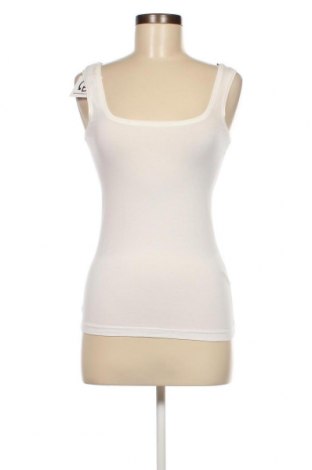 Γυναικείο αμάνικο μπλουζάκι Tom Tailor, Μέγεθος XXS, Χρώμα Λευκό, Τιμή 15,98 €