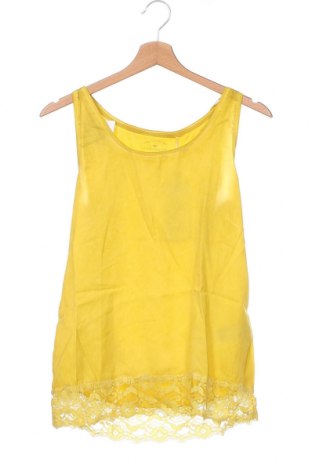 Γυναικείο αμάνικο μπλουζάκι Tom Tailor, Μέγεθος XS, Χρώμα Κίτρινο, Τιμή 9,50 €
