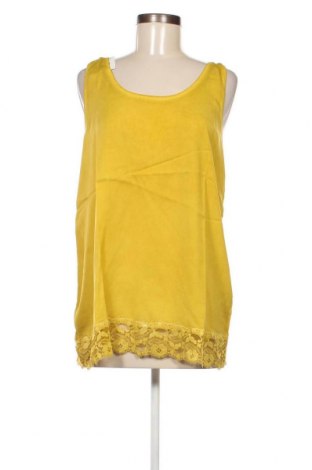 Γυναικείο αμάνικο μπλουζάκι Tom Tailor, Μέγεθος L, Χρώμα Κίτρινο, Τιμή 9,03 €