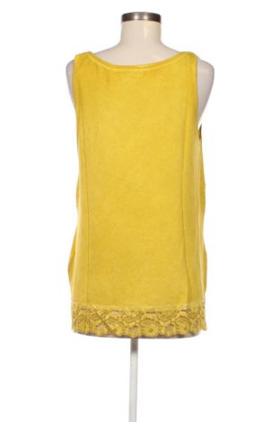 Γυναικείο αμάνικο μπλουζάκι Tom Tailor, Μέγεθος L, Χρώμα Κίτρινο, Τιμή 15,84 €