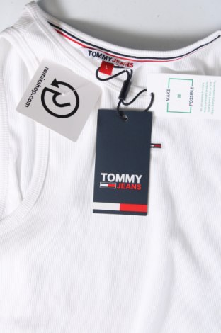 Tricou de damă Tommy Jeans, Mărime L, Culoare Alb, Preț 236,84 Lei