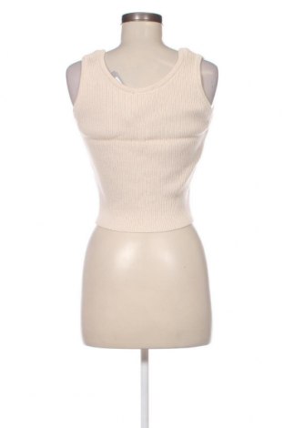 Γυναικείο αμάνικο μπλουζάκι Trendyol, Μέγεθος L, Χρώμα  Μπέζ, Τιμή 8,95 €