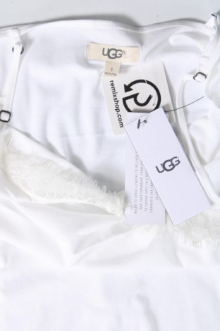 Damska koszulka na ramiączkach UGG Australia, Rozmiar S, Kolor Biały, Cena 115,15 zł