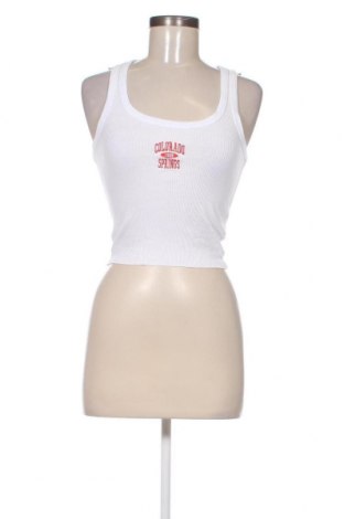 Γυναικείο αμάνικο μπλουζάκι Urban Outfitters, Μέγεθος XS, Χρώμα Λευκό, Τιμή 4,47 €