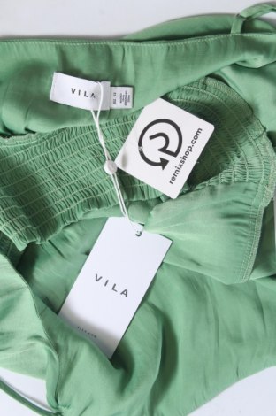 Γυναικείο αμάνικο μπλουζάκι VILA, Μέγεθος L, Χρώμα Πράσινο, Τιμή 3,04 €