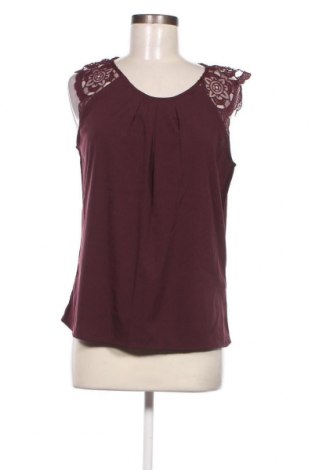 Γυναικείο αμάνικο μπλουζάκι Vero Moda, Μέγεθος M, Χρώμα Κόκκινο, Τιμή 7,16 €
