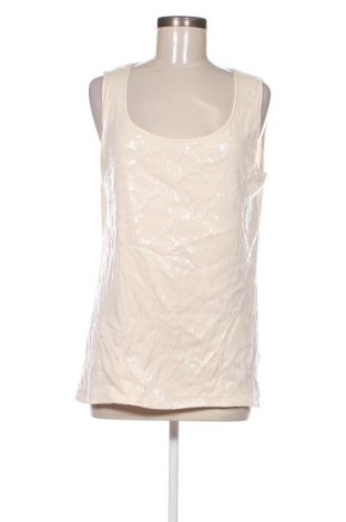 Γυναικείο αμάνικο μπλουζάκι Vero Moda, Μέγεθος XL, Χρώμα Εκρού, Τιμή 4,27 €