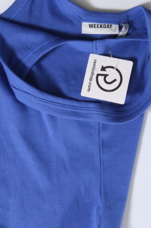 Tricou de damă Weekday, Mărime M, Culoare Albastru, Preț 78,95 Lei
