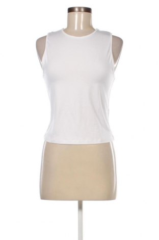 Γυναικείο αμάνικο μπλουζάκι Weekday, Μέγεθος M, Χρώμα Λευκό, Τιμή 5,57 €