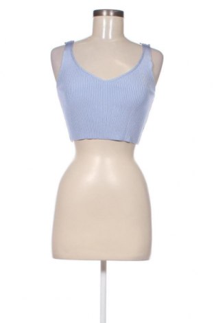 Γυναικείο αμάνικο μπλουζάκι Weekday, Μέγεθος L, Χρώμα Μπλέ, Τιμή 6,56 €