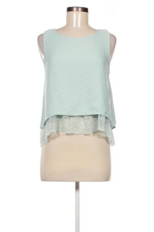 Γυναικείο αμάνικο μπλουζάκι Zara, Μέγεθος S, Χρώμα Μπλέ, Τιμή 3,61 €