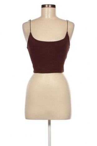 Γυναικείο αμάνικο μπλουζάκι Zara, Μέγεθος S, Χρώμα Καφέ, Τιμή 6,00 €