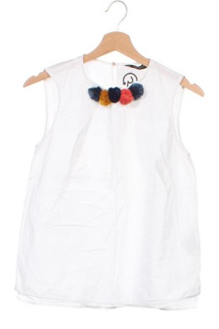 Γυναικείο αμάνικο μπλουζάκι Zara, Μέγεθος XS, Χρώμα Λευκό, Τιμή 3,34 €