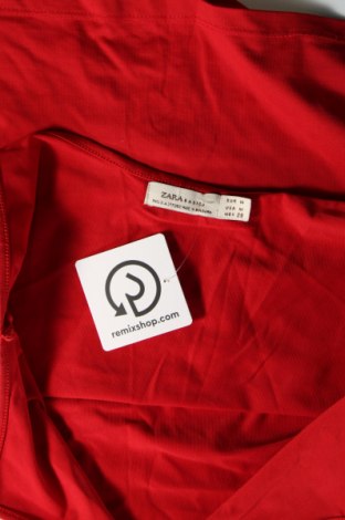 Γυναικείο αμάνικο μπλουζάκι Zara, Μέγεθος M, Χρώμα Κόκκινο, Τιμή 14,14 €