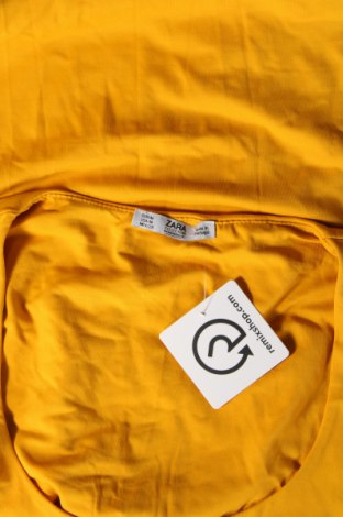 Γυναικείο αμάνικο μπλουζάκι Zara, Μέγεθος M, Χρώμα Κίτρινο, Τιμή 13,27 €