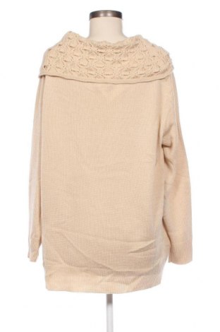Дамски пуловер, Размер XXL, Цвят Бежов, Цена 8,12 лв.