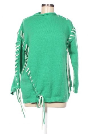 Damenpullover, Größe M, Farbe Grün, Preis 8,90 €