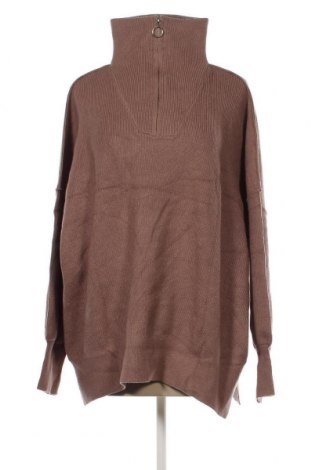 Γυναικείο πουλόβερ, Μέγεθος L, Χρώμα Καφέ, Τιμή 11,38 €