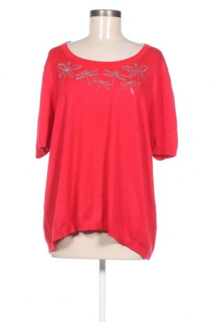 Γυναικείο πουλόβερ, Μέγεθος XXL, Χρώμα Κόκκινο, Τιμή 12,56 €