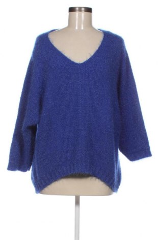 Дамски пуловер, Размер L, Цвят Син, Цена 14,50 лв.
