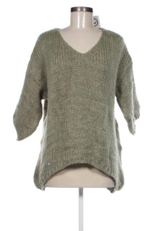 Дамски пуловер, Размер XXL, Цвят Зелен, Цена 29,00 лв.
