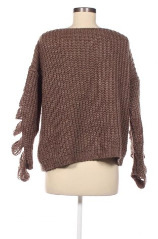Дамски пуловер, Размер L, Цвят Кафяв, Цена 10,44 лв.