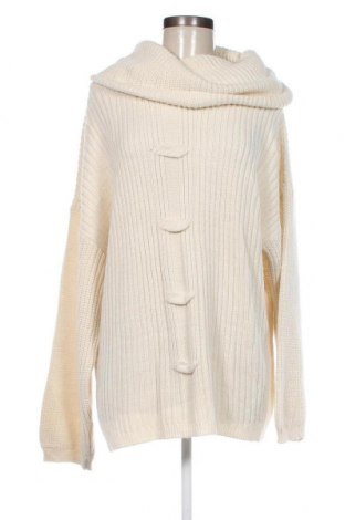 Γυναικείο πουλόβερ, Μέγεθος XXL, Χρώμα Εκρού, Τιμή 10,76 €