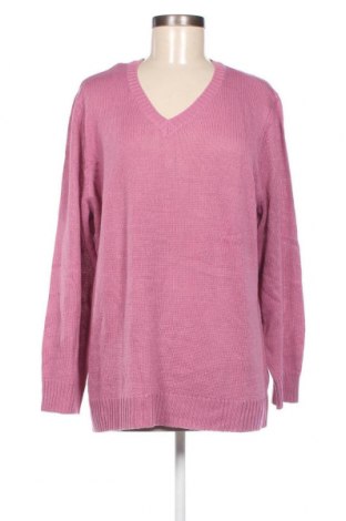 Дамски пуловер, Размер XXL, Цвят Розов, Цена 14,50 лв.