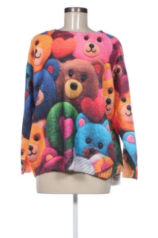 Дамски пуловер, Размер L, Цвят Многоцветен, Цена 14,56 лв.