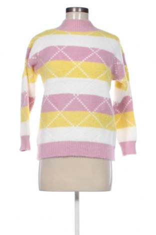 Дамски пуловер, Размер M, Цвят Многоцветен, Цена 7,28 лв.